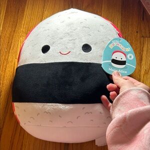 Squishmallows Sushi Plush - Black, White, Pink